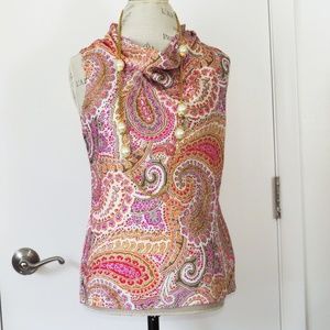 Banana Republic Cowl Neck Top - Small